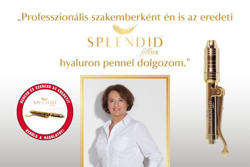 Splendid® FillAIR Hyaluron Pen-nel oklevél